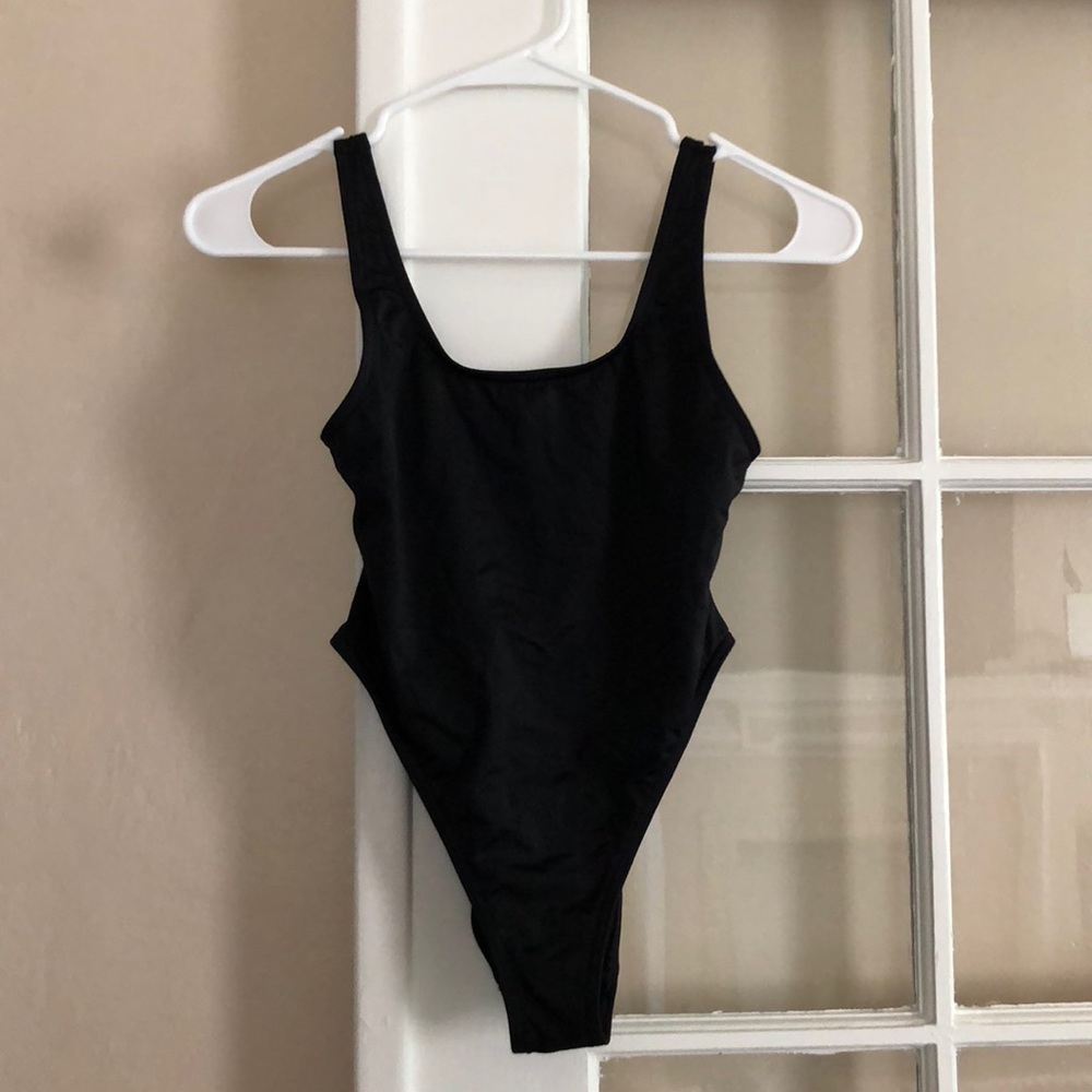 Black One Piece Swim!